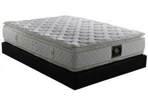 מזרן זוגי אורתופדי פילוטופ דו צדדי לטקס וויסקו קפיצי Spine support גולדן טוליפ דבל סייד