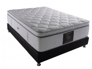 פאוור מגנט ויסקו מזרן זוגי ויסקו אורתופדי משולב קפיצים מבודדים למיטה וחצי Camp David