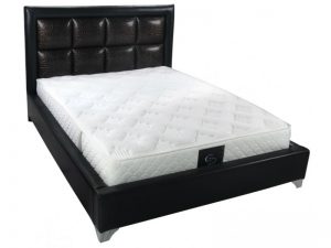 מיטה זוגית מרופדת מפוארת דגם טופז כולל מזרון