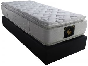 סנסיטיב ויסקו מזרן יחיד אורתופדי משולב קפיצים חזקים מבית Camp David